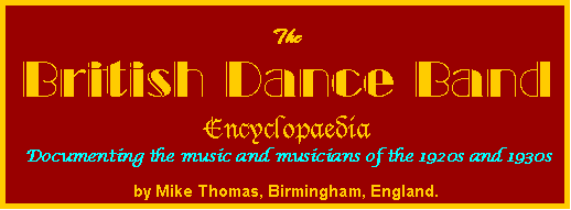 The British Dance Band Encyclopedia